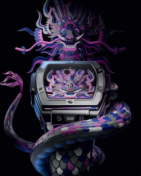 Hublot Unveils The Spirit Of Big Bang Titanium Dragon 